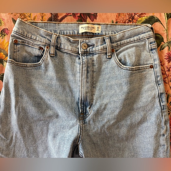 Abercrombie 90s Slim Straight Ultra High Rise - Picture 3 of 7